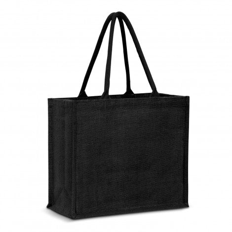 Modena Jute Tote Bag - Colour Match - Unbranded (Plain)