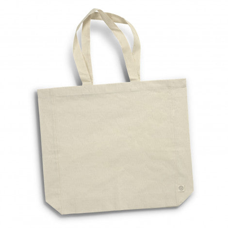 Carnaby Recycled Cotton Tote Bag - Unbranded (Plain)