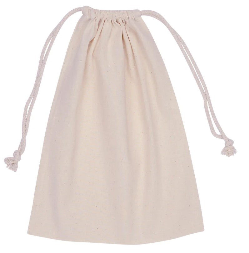 Cotton Drawstring Pouch - Medium