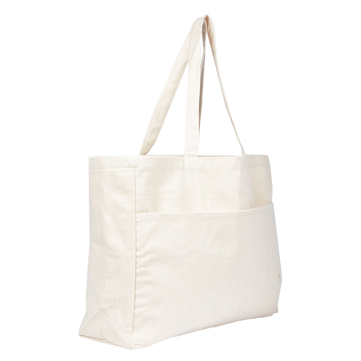 Delton Canvas Large Shopper - Unbranded (Plain)