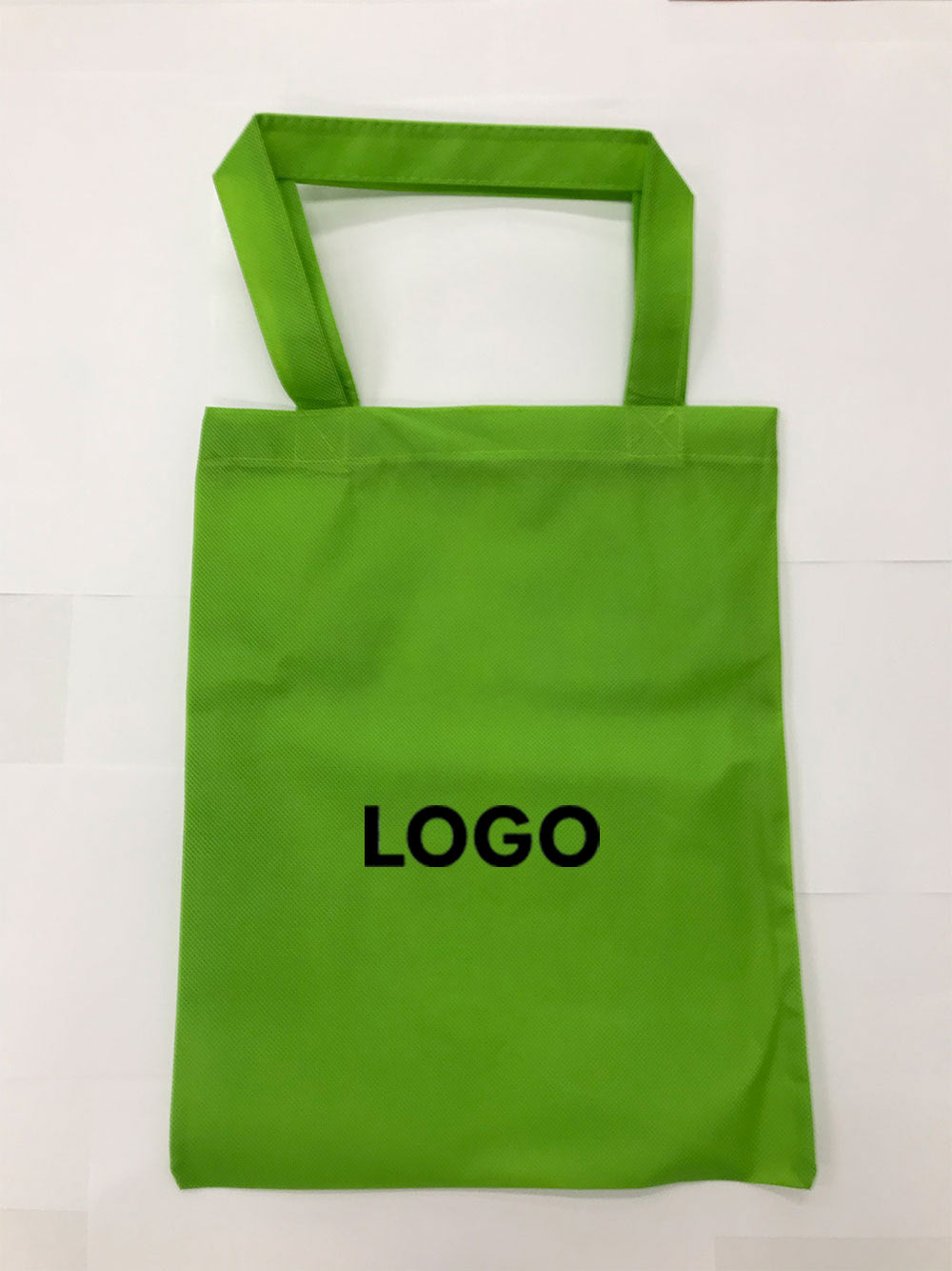 Lime Green Non-Woven Tote Bag
