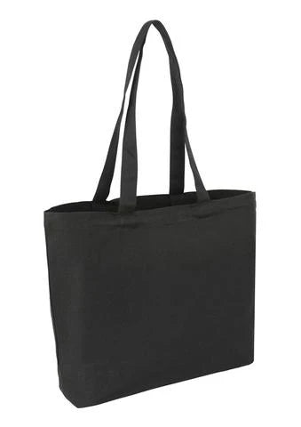 Canvas Farmers Market Black Bag