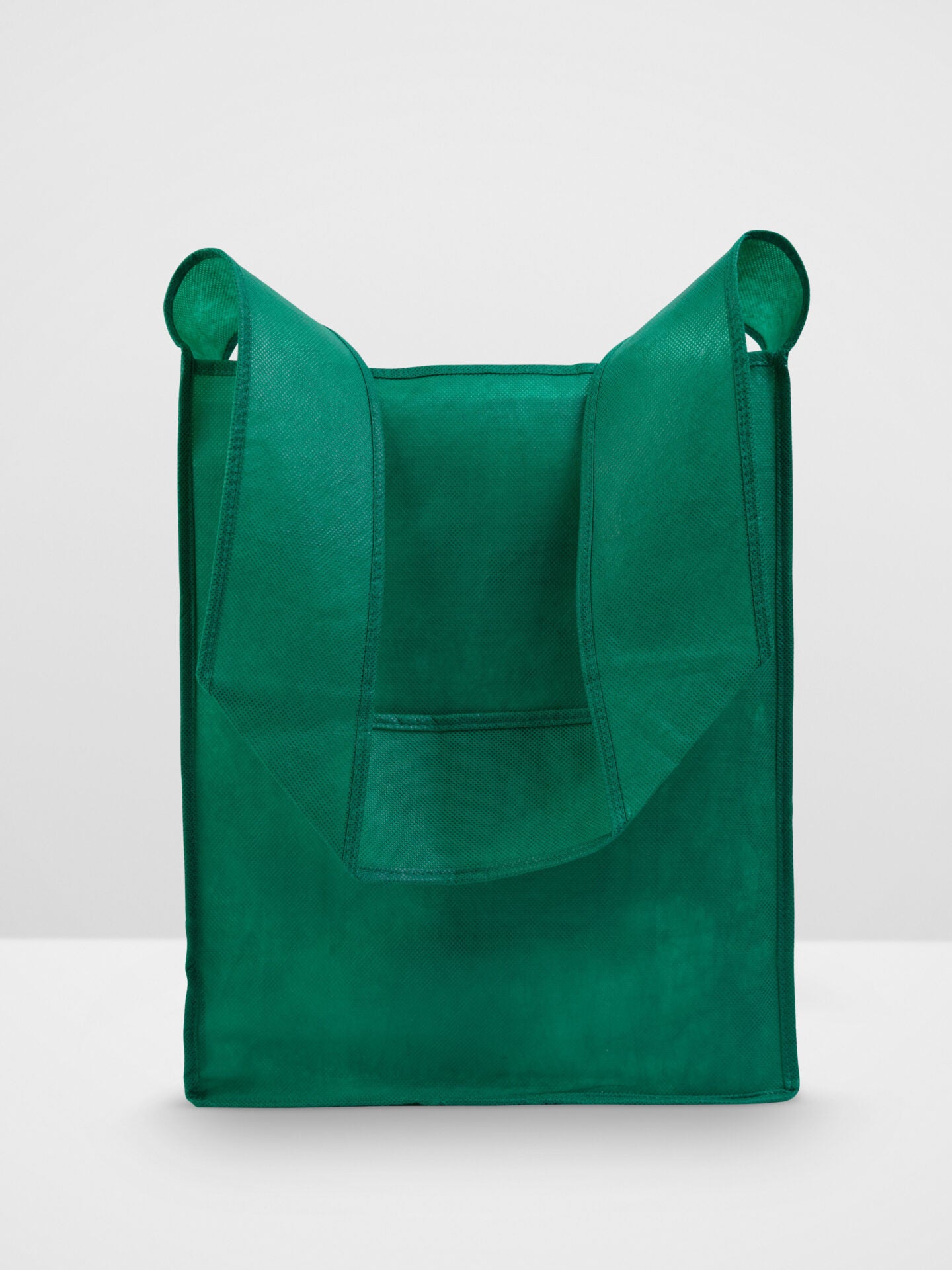 Green Non-Woven Shoulder Bag
