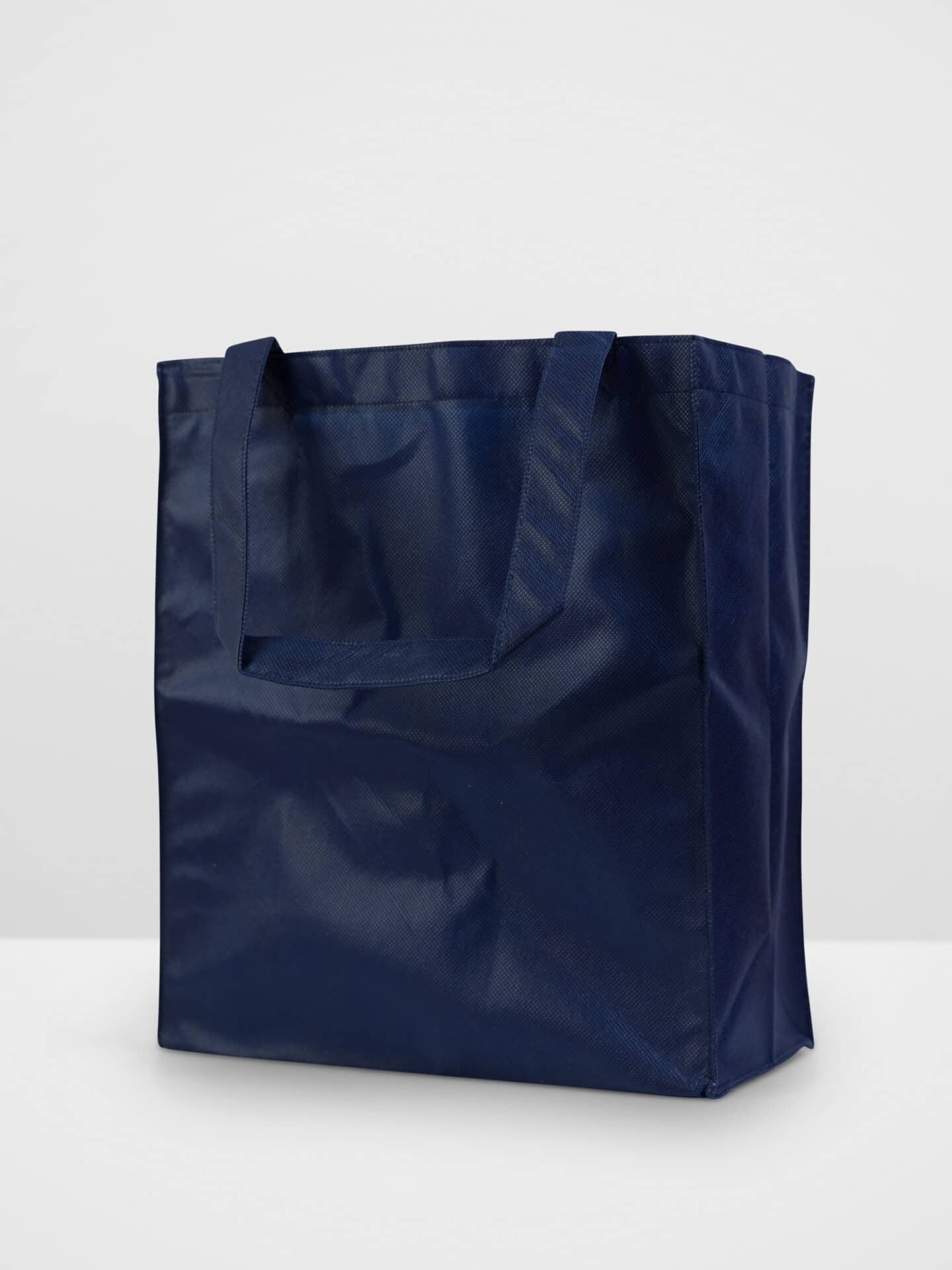 Navy Non-Woven Retail Bag