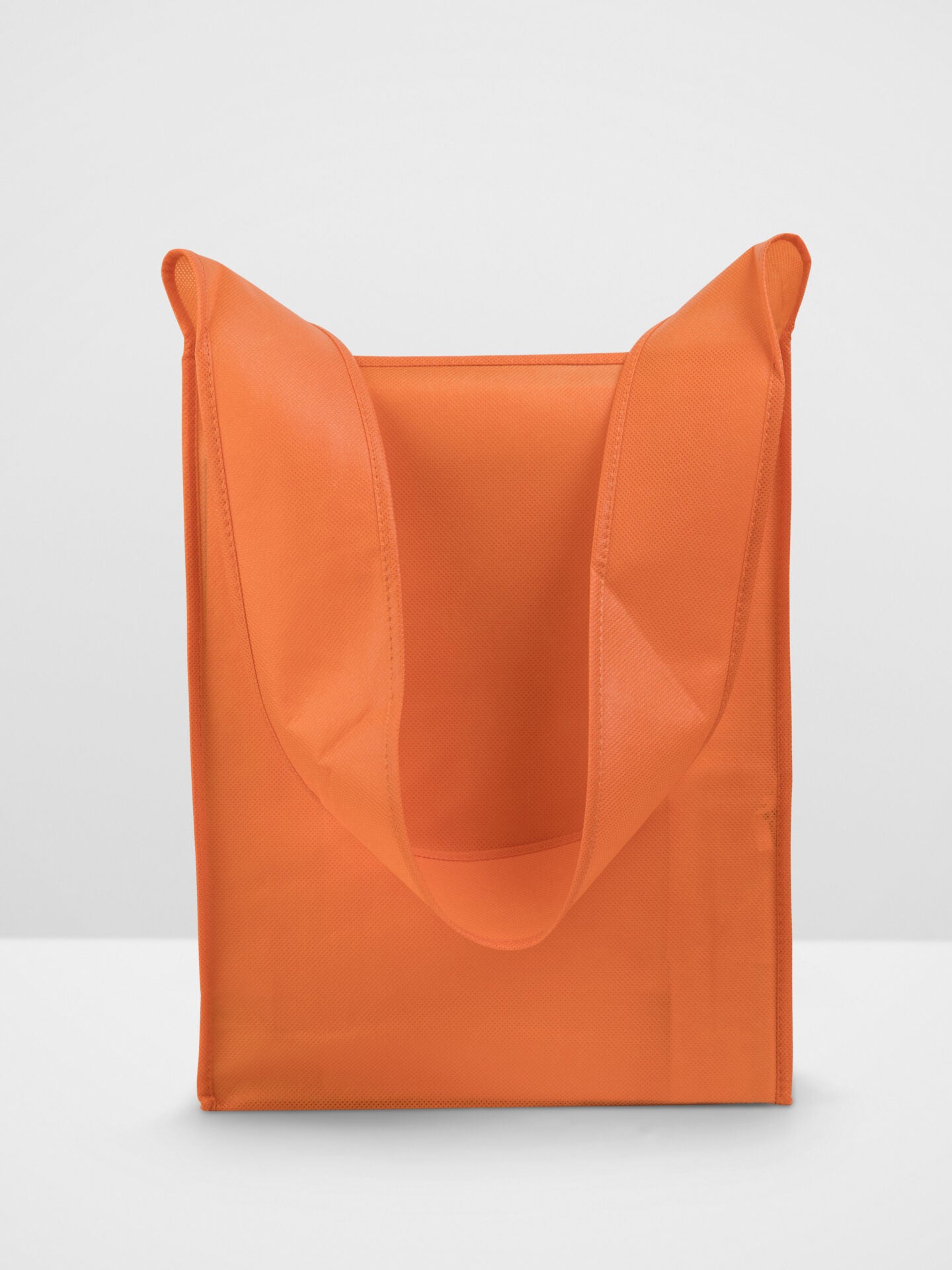 Orange Non-Woven Shoulder Bag