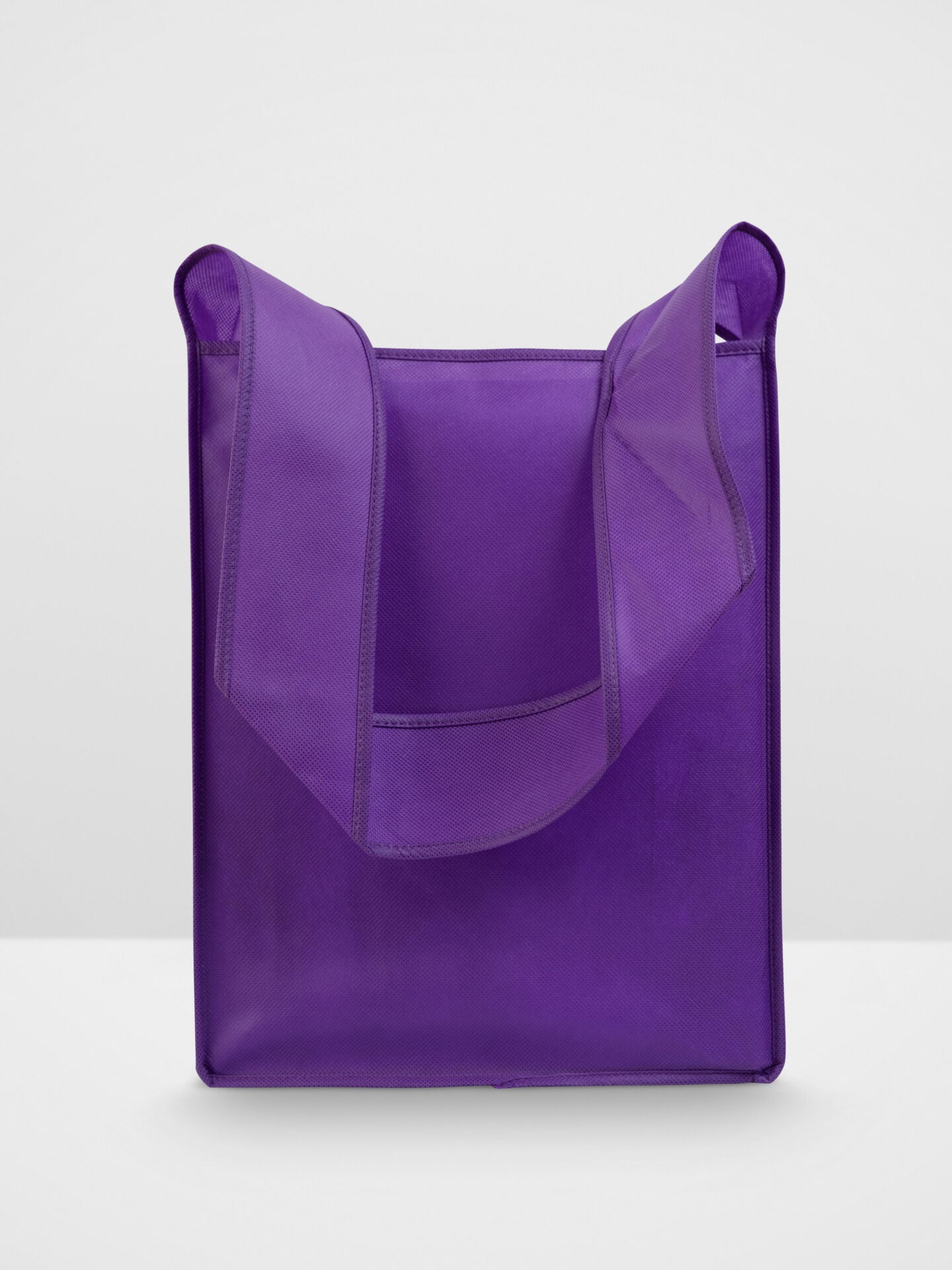 Purple Non-Woven Shoulder Bag