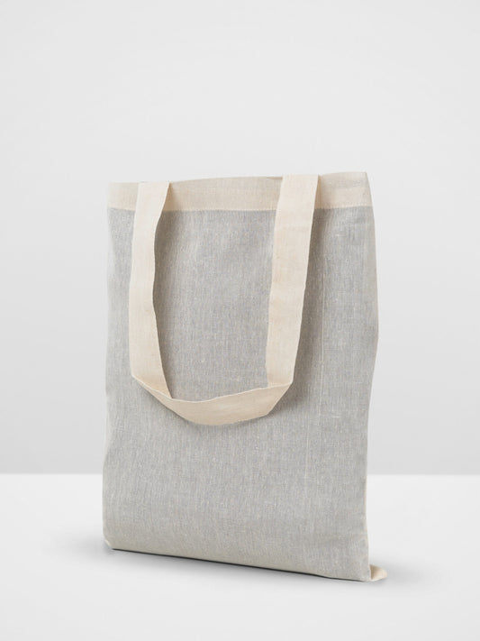 Natural Calico Tote Bag