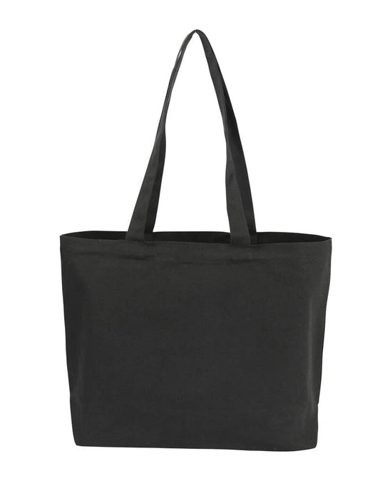 Canvas Farmers Market Black Bag