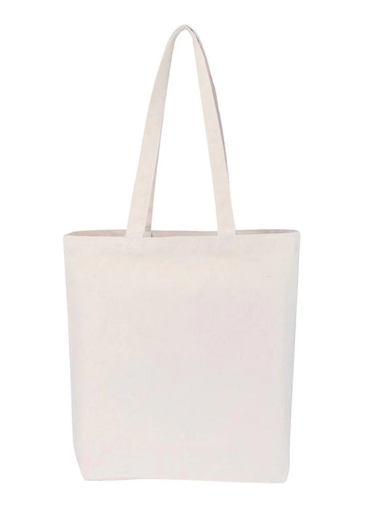 Canvas Tote With Bottom Only