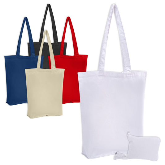 Foldable Calico Bag - Unbranded (Plain)