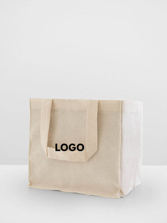 Calico Grocer Bag