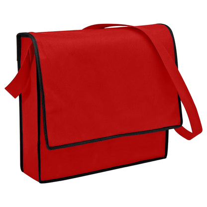 Non Woven Flap Satchel - Unbranded (Plain)