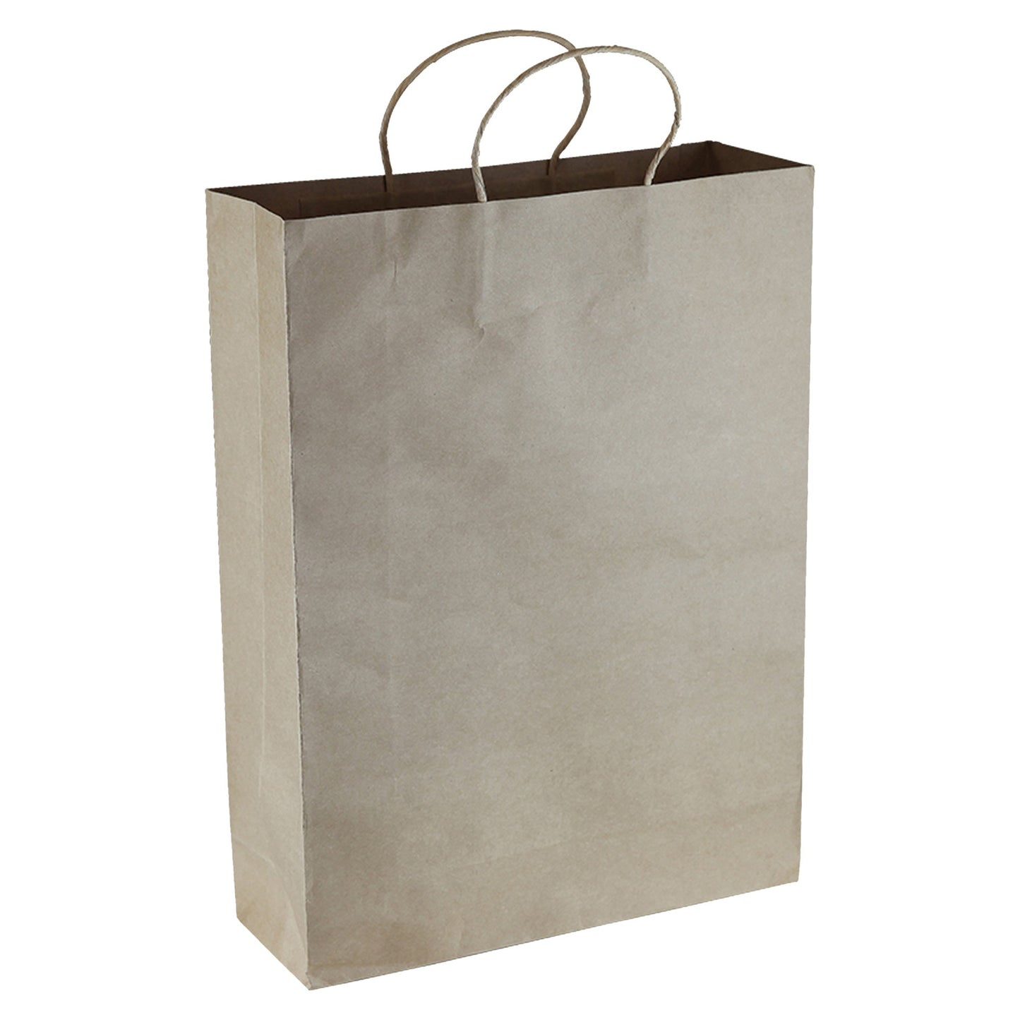 Paper Kraft Shopping Bag - Unbranded (Plain)