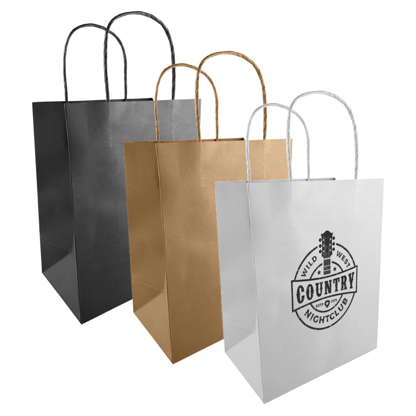 Medium Kraft Paper Bag - Unbranded (Plain)