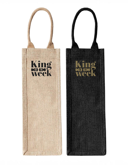 Montpellier Jute Wine Carrier