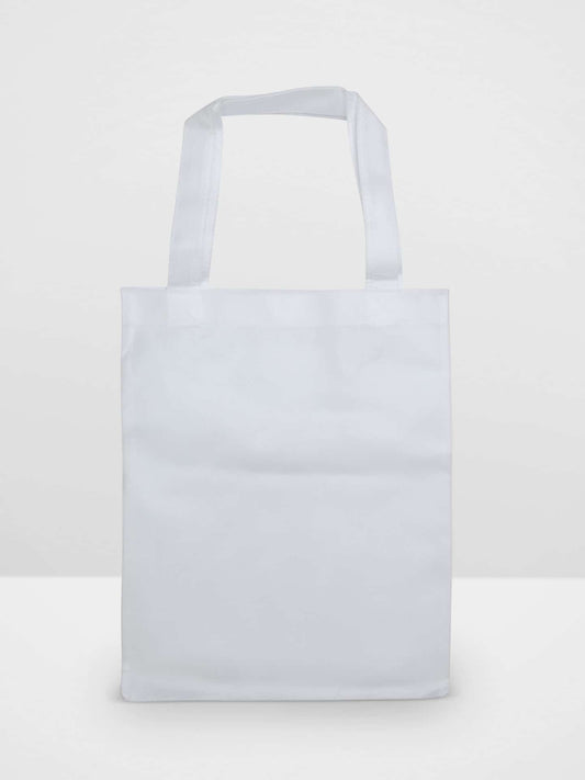 White Non-Woven Tote Bag